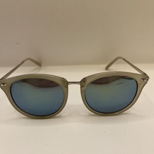 Circus by Sam Edelman Sunglasses White Frames Mirror Lenses HSCC0220-R CC371 BL